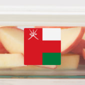 Vlag van Oman Labels (Aangebracht)