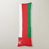 Vlag van Oman Lichaamskussen (Achterkant (Verticaal))