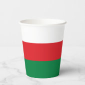 Vlag van Oman Papieren Bekers (Achterkant)
