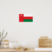 Vlag van Oman Poster (Keuken)