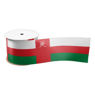 Vlag van Oman Satijnen Lint