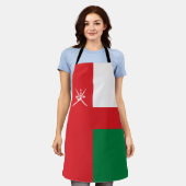 Vlag van Oman Schort (Gedragen)