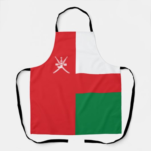 Vlag van Oman Schort (Voorkant)