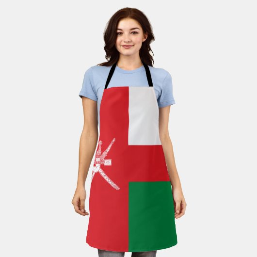 Vlag van Oman Schort (Gedragen)