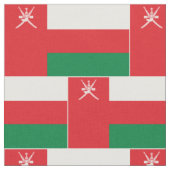 Vlag van Oman Stof (Close Up)