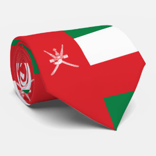 Vlag van Oman Stropdas