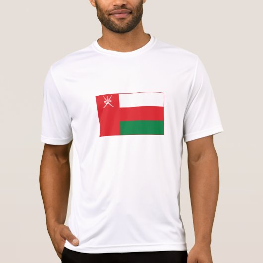 Vlag van Oman T-shirt (Voorkant)