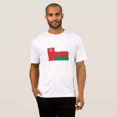 Vlag van Oman T-shirt (Voorkant volledig)