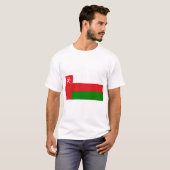 Vlag van Oman T-shirt (Voorkant volledig)