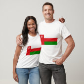 Vlag van Oman T-shirt (Unisex)
