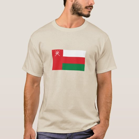 Vlag van Oman T-shirt (Voorkant)