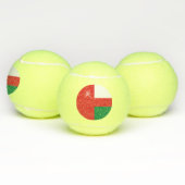 Vlag van Oman Tennisballen (Multi)