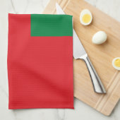 Vlag van Oman Theedoek (Quarter Fold)