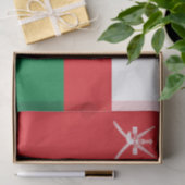 Vlag van Oman Tissuepapier (Geschenk)