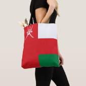 Vlag van Oman Tote Bag (Dichtbij)