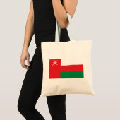 Vlag van Oman Tote Bag (Voorkant (product))