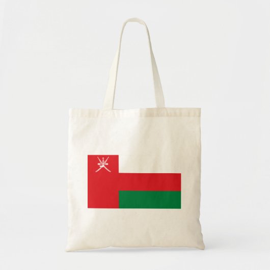 Vlag van Oman Tote Bag (Voorkant)
