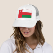 Vlag van Oman Trucker Pet (In situ)