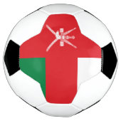 Vlag van Oman Voetbal (Gedraaid)