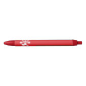 Vlag van Oman Zwarte Inkt Pen (Voorkant)