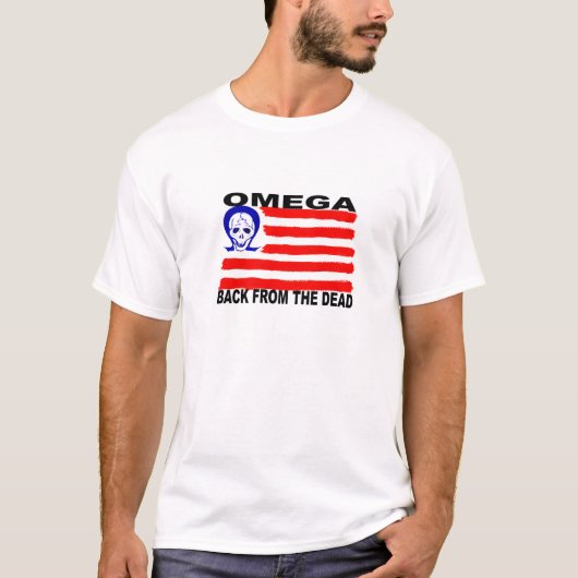 vlag van Omega Reunion T-shirt (Voorkant)