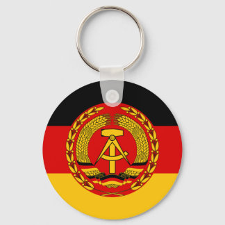 Vlag van Oost-Duitsland - Flagge der DDR (GDR) - N Sleutelhanger