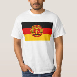 Vlag van Oost-Duitsland - Flagge der DDR (GDR) - N T-shirt