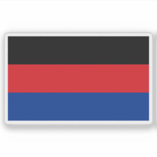 Vlag van Oost-Friesland, Nederland Sticker