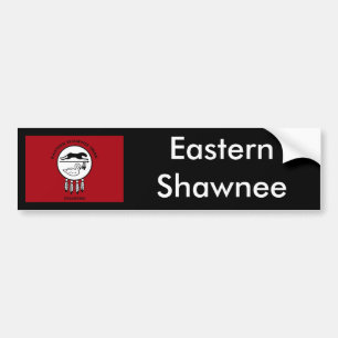 Vlag van Oost-Shawnee Bumpersticker