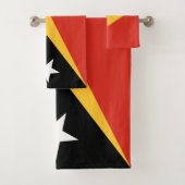 Vlag van Oost-Timor Bad Handdoek (Insitu)