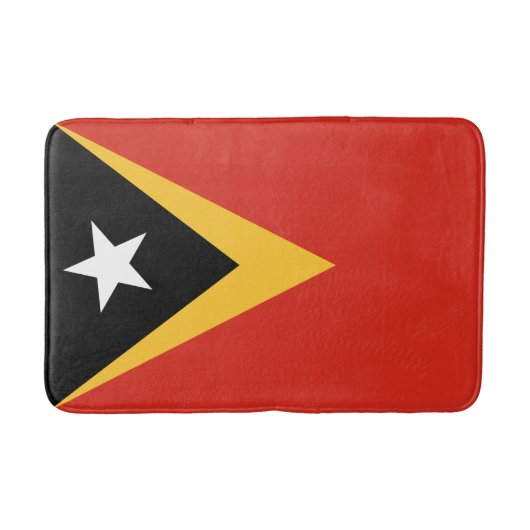 Vlag van Oost-Timor Badmat (Voorkant)