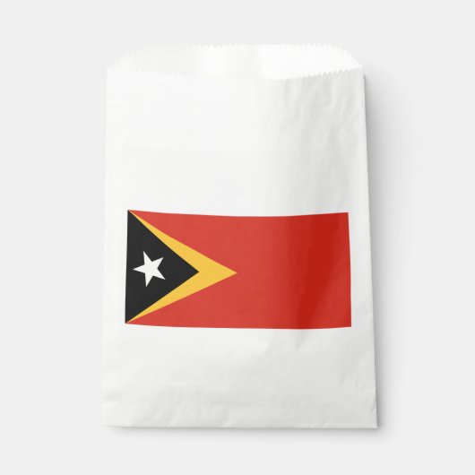 Vlag van Oost-Timor Bedankzakje (Voorkant)