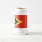 Vlag van Oost-Timor Bierpul (Voorkant links)