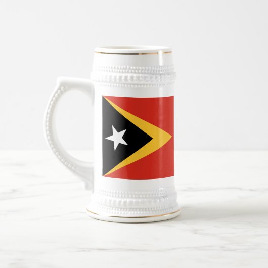 Vlag van Oost-Timor Bierpul (Links)