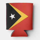 Vlag van Oost-Timor Blikjeskoeler (Voorkant)