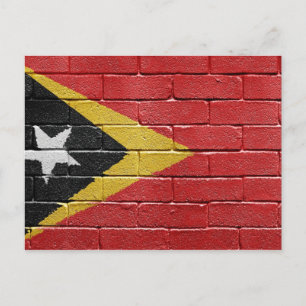 Vlag van Oost-Timor Briefkaart