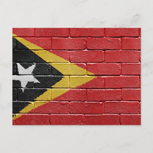 Vlag van Oost-Timor Briefkaart (Voorkant)