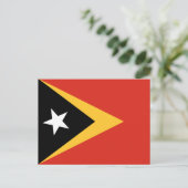 Vlag van Oost-Timor Briefkaart (Staand voorkant)