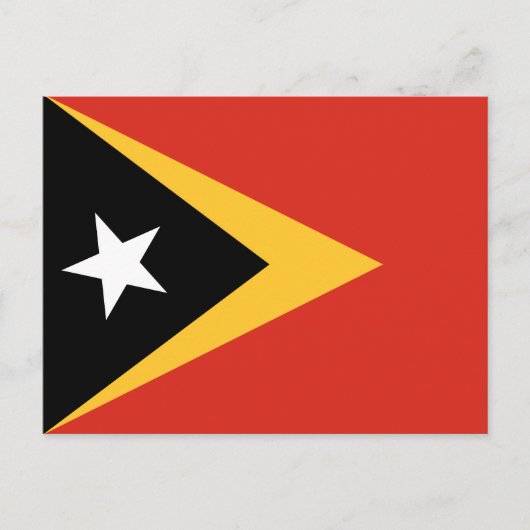 Vlag van Oost-Timor Briefkaart (Voorkant)