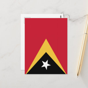 Vlag van Oost-Timor Briefkaart