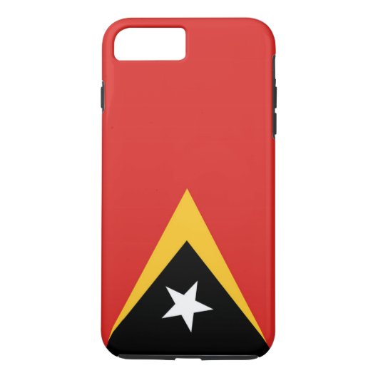 Vlag van Oost-Timor Case-Mate iPhone Case (Achterkant)