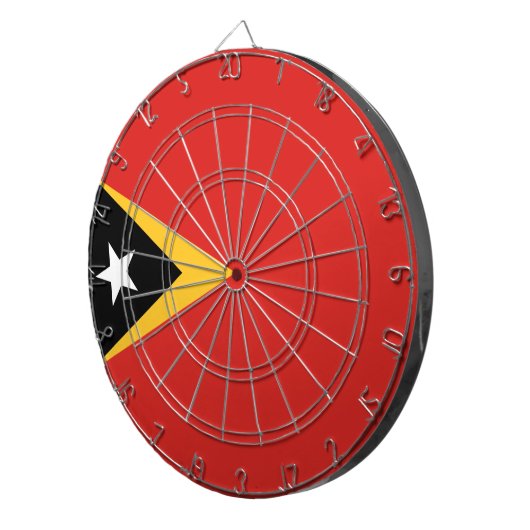 Vlag van Oost-Timor Dartbord (Voorkant Rechts)