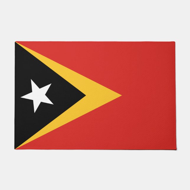 Vlag van Oost-Timor Deurmat (Voorkant)