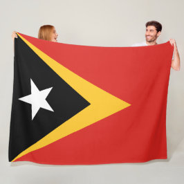 Vlag van Oost-Timor Fleece Deken