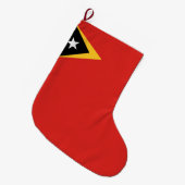Vlag van Oost-Timor Grote Kerstsok (Voorkant (Hangend))