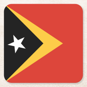 Vlag van Oost-Timor Kartonnen Onderzetters