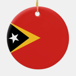 Vlag van Oost-Timor Keramisch Ornament