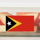 Vlag van Oost-Timor Labels (Aangebracht)