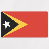 Vlag van Oost-Timor Labels (Design 1)