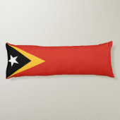 Vlag van Oost-Timor Lichaamskussen (Achterkant)